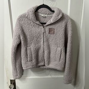 Ivory Ella Sherpa Jacket